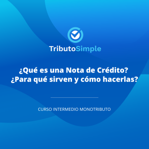 ¿Qué es una Nota de crédito?