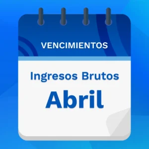 Vencimiento Ingresos brutos abrill