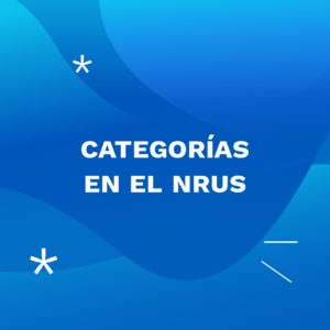 Categorías NRUS