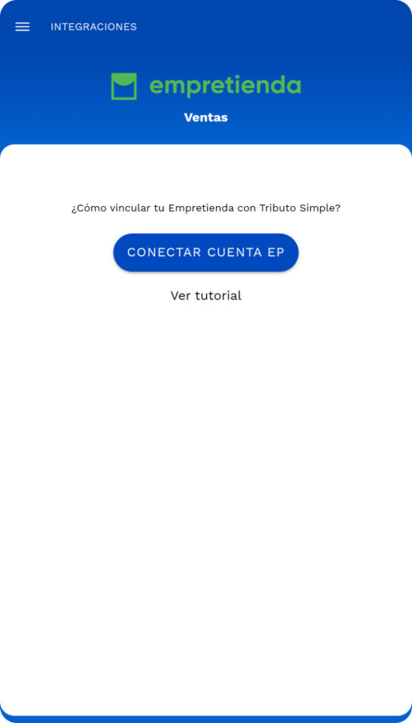 Vinculá tu tienda con Tributo Simple Mobile