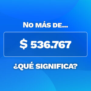 Precio unitario máximo para venta de cosas muebles