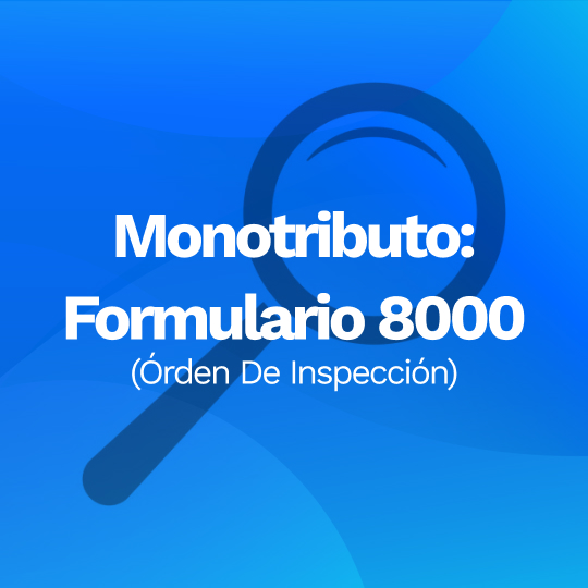 inspección monotributo OI