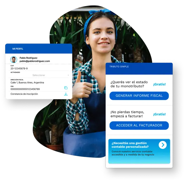 Solicitar alta de monotributo