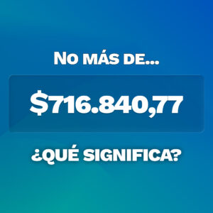 Precio unitario máximo para venta de cosas muebles