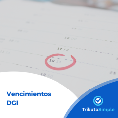 Vencimientos de DGI para 2023