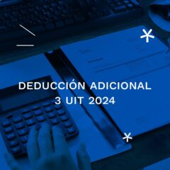 Deducción adicional 3 UIT